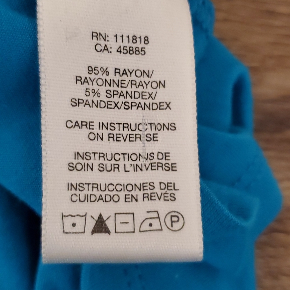Women's Michael Kors Turquoise Blouse - Picture 7 of 10